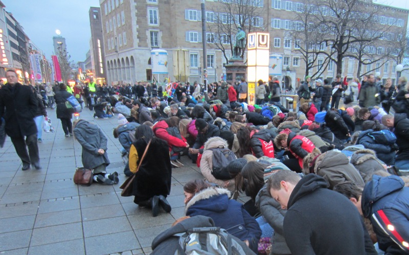 Stuttgart, Flashmob, 11.1.14,36a