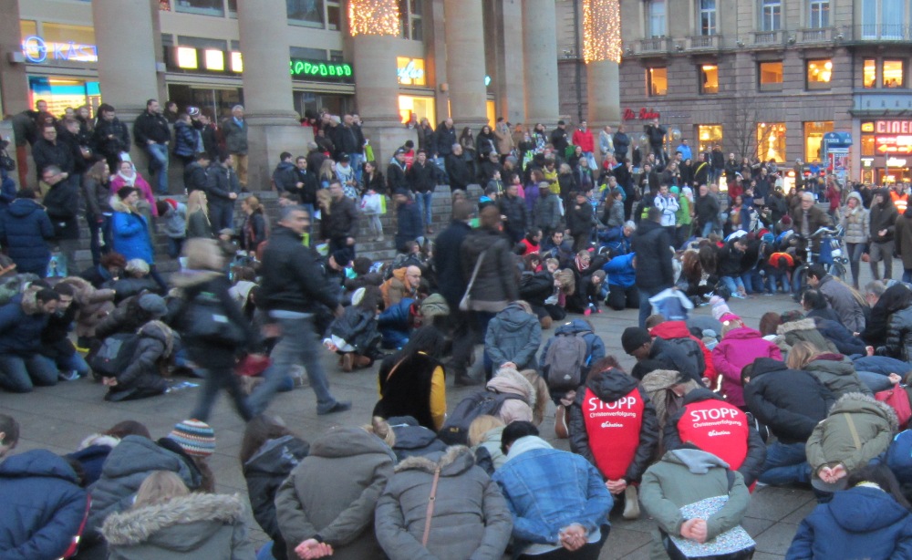 Stuttgart, Flashmob, 11.1.14,37d