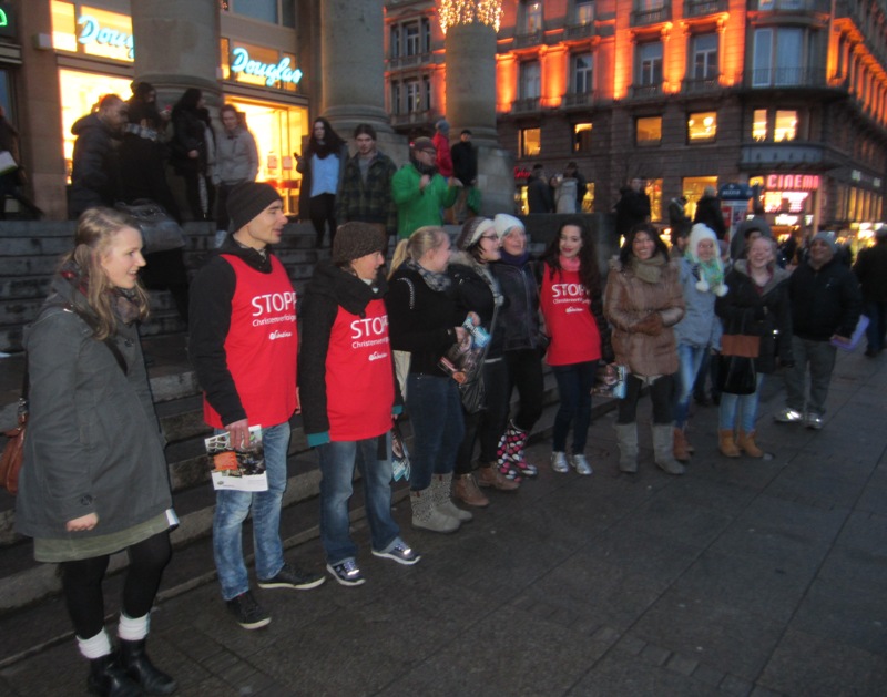 Stuttgart, Flashmob, 11.1.14,42