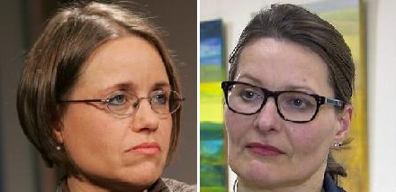 Tugendterroristen Sabine Schiffer (l.) und Christine Horz.