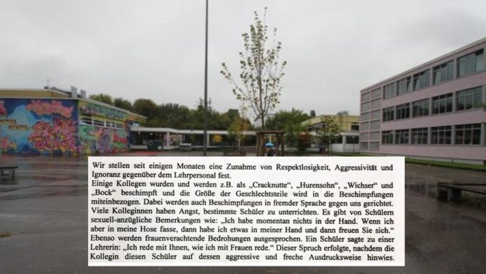 An der Gemeinschaftsschule Saarbrücken-Bruchwiese verzweifeln die Lehrer an ausländischen Schülern.