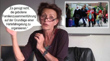 Ulla Jelpke (DIE LINKE) will Familiennachzug für alle.