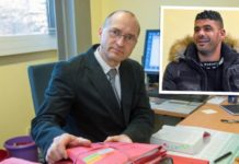 Richter Zantke zaudert nicht. Rechts im Bild: der traumatisierte, multikriminelle Mohamed.