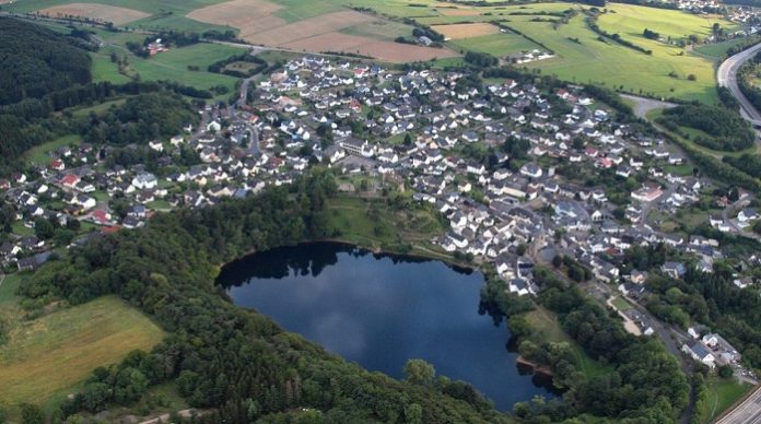 Ulmen in der Eifel.