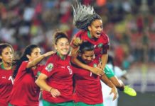Die marokkanischen Fußballerinnen werden zum ersten Mal in ihrer Geschichte an der nächsten Frauen-Weltmeisterschaft 2023 teilnehmen. Nach einem 2:1-Sieg gegen Botswana im Viertelfinale des African Nations Cup haben sie sich das Ticket gesichert.