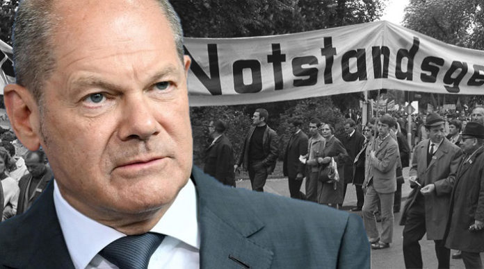 Beim „Sternmarsch auf Bonn“ am 11. Mai 1968 demonstrieren Zehntausende gegen die Notstandgesetze. Erleben wir unter Olaf Scholz ein Deja vu?