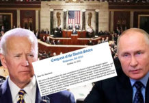 30 Kongress-Abgeordnete der Demokratischen Partei haben einen Offenen Brief an US-Präsident Joe Biden geschrieben, in dem sie ihn zu Verhandlungen mit Russlands Präsident Putin auffordern.