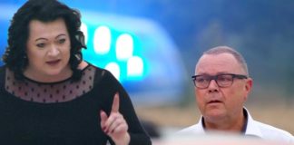 Die AfD Landesvorsitzende Brandenburgs, Birgit Bessin (l.), geht hart mit der laschen Migrationspolitik von Innenminister Michael Stübgen (CDU, r.) ins Gericht.