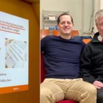 Der frühere Deutschlandfunk-Redakteur Bernd Kallina (r.) stellte am Dienstag sein neues Buch "Unhaltbare Zustände! " in Siegburg vor, dem Wahlkreis des AfD-Bundestagsabgeordneten Roger Beckamp.