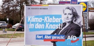 Dr. Kristin Brinker ist Spitzenkandidatin der AfD bei der Berliner Abgeordnetenhauswahl am 12. Februar.