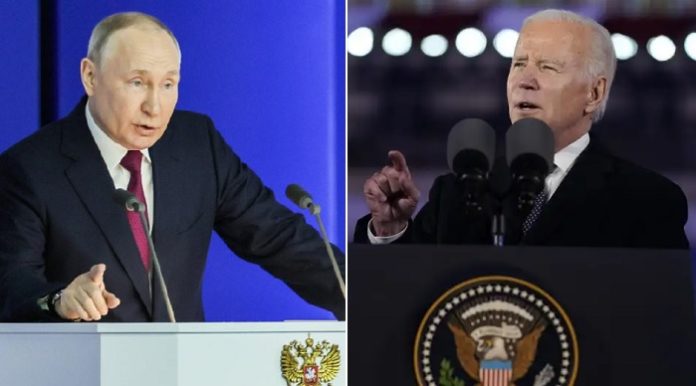 Die Reden am Sonntag von Russlands Präsident Wladimir Putin in Moskau und US-Präsident Joe Biden in Warschau wurden in den deutschen Medien total unterschiedlich gewertet.