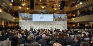 Wie einst Merkel nannte der ukrainische Präsident Selenskyj auf der Münchner Sicherheitskonferenz den Sieg der Ukraine gegen Russland "Alternativlos".