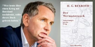 Björn Höcke über das Buch "Der Wermutstrauch" von H.G. Rexroth.