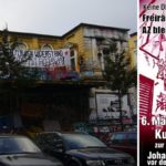 Der angekündigte Protest der Linksrextremen am Montag vor dem Rathaus in Wuppertal hat nichts genutzt: der Stadtrat hat beschlossen, dass der Bau einer DITIB-Moschee an der Straße Gathe im Ortsteil Elberfeld (l.), wo sich bisher das "Autonome Zentrum" befindet, realisiert wird.