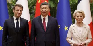 Bei den Besuchen von Emmanuel Macron und Ursula von der Leyen zeigte die Regierung in Peking der EU-Kommissionspräsidentin die kalte Schulter.