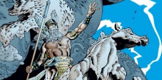 Wotan-Darstellung in Philip Craig Russells Comic-Adaption "Der Ring des Nibelungen".