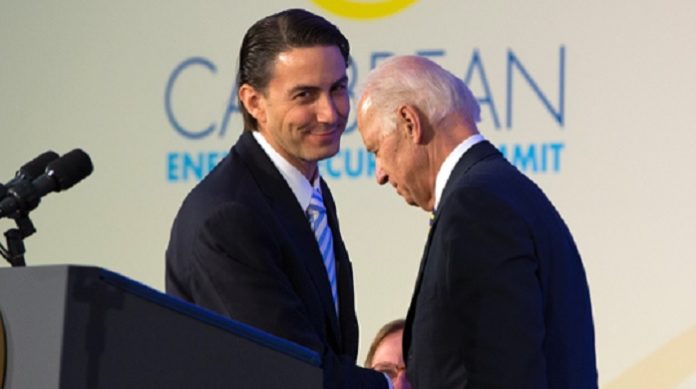 Amos Hochstein und Joe Biden.