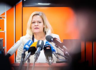 Hat die Freien Medien ins Visier genommen - Antifa-Innenminsterin Nancy Faeser (SPD).