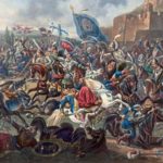 Schlachtgemenge am Fuß der griechischen Weißenburg, wie man Belgrad einst auch genannt hat. 1456 wurde hier dem an Siege gewöhnten osmanischen Heer die erste schwere Niederlage zugefügt. Daran erinnert bis heute das christkatholische Mittagsläuten.