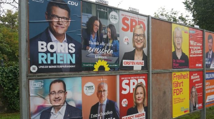Die Glaubwürdigkeit der neuen Parteiversprechungen lässt sich in Hessen leicht überprüfen: Kein einziges Wahlplakat von CDU, SPD oder Grünen, auf dem etwas über Migration zu lesen wäre.