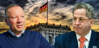 Der Ökonom Markus Krall (l.) möchte eine Partei rechts der CDU, aber links der AfD und ohne Brandmauer, ins Leben rufen. Ob Hans-Georg Maaßen (r.) auch mitmacht, steht noch nicht fest.