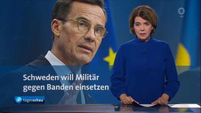 Die Tagesschau sah sich am Freitag genötigt, darüber zu berichten, wie viele Tote es dieses Jahr in Schweden bereits durch kriminelle ausländische Banden gibt.