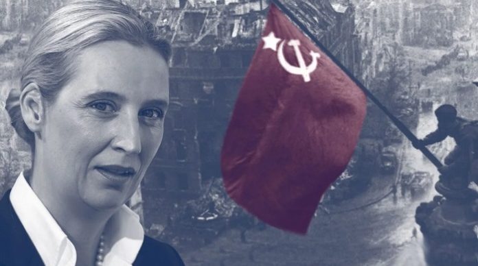 Die Debatte um die Äußerungen von Alice Weidel zur Niederlage Deutschlands im Zweiten Weltkrieg kocht hoch.