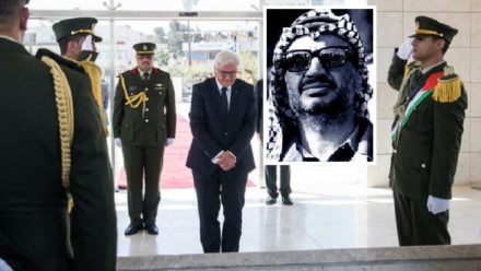 2017 besuchte der deutsche Bundespräsident Frank-Walter Steinmeier anlässlich einer Nahost-Reise das Grab des Fake-Palästinenser-Erfinders und Teilzeit-Terroristen Jassir Arafat.