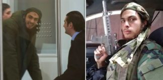 „Osama, der Deutsche“ (BILD) Tarik S., der am 6. April 2017 als IS-Terrorist vom Düsseldorfer Oberlandesgericht zu fünf Jahren Jugendhaft verurteilt wurde (l.), plante jetzt einen Anschlag auf eine Pro-Israel-Demo in der Duisburger Innenstadt.