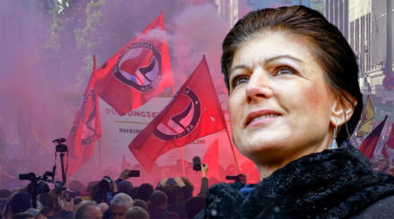 BSW-Gründerin Sahra Wagenknecht spendet schon seit vielen Jahren regelmäßig an die linksextremistische Antifa.