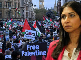 Die britische Innenministerin Suella Braverman hat »propalästinensische« Demonstrationen als »Hassmärsche« bezeichnet.