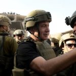 Ministerpräsident Benjamin Netanjahu beim Besuch israelischer Truppen im Gazastreifen.
