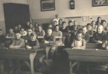Da war die deutsche Bildungswelt noch in Ordnung: Schulklasse Anfang der 60er-Jahre.