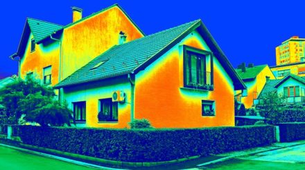 Orwell lässt grüßen: Eine vom Kölner Energieversorger RheinEnergie beauftragte Firma hat in den vergangenen Tagen nachts heimlich Wärmebildaufnahmen von Kölner Häuserfassaden gemacht.