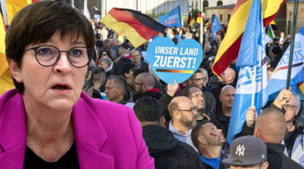 SPD-Chefin Saskia Esken, deren Partei gerade laut Umfrage in Sachsen bei drei Prozent liegt, will ein AfD-Verbot „immer wieder prüfen“.