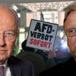 Die Staatsrechtler Rupert Scholz (CDU, l.) und Hans-Jürgen Papier (CSU) warnen vor einem AfD-Verbotsverfahren.