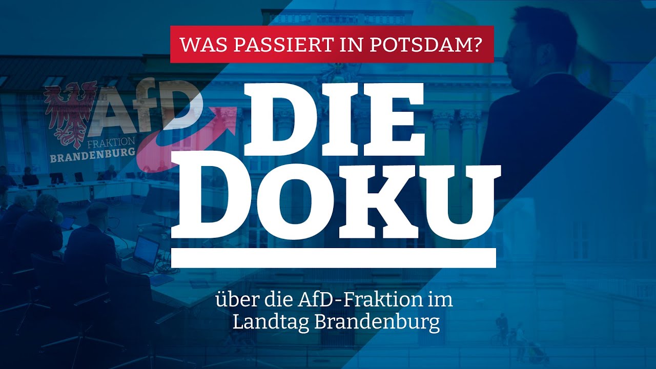 Doku: Blick hinter die Kulissen der AfD-Fraktion in Brandenburg
