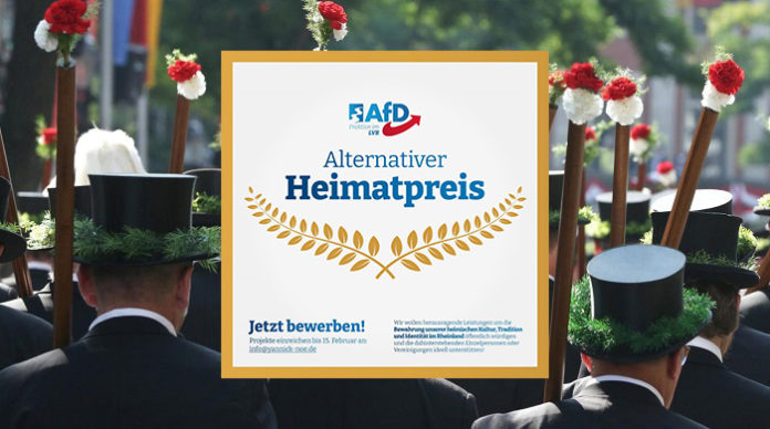Die AfD-Fraktion im Landschaftsverband Rheinland möchte herausragende Leistungen um die Bewahrung der heimischen Kultur, Tradition und Identität im Rheinland würdigen.