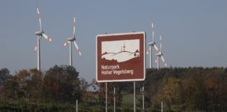Politisch gewollt: Verspargelung am Naturpark Hoher Vogelsberg (Hessen).