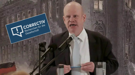 Der angesehene Staatsrechtler Ulrich Vosgerau will gegen die unwahren Behauptungen der Plattform "Correctiv" klagen.