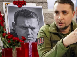 „Ich werde Sie vielleicht enttäuschen, aber wir wissen, dass er an einem Blutgerinnsel gestorben ist.", sagte Kyrylo Budanov (r.), der Chef des ukrainischen Verteidigungsgeheimdienstes.