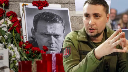„Ich werde Sie vielleicht enttäuschen, aber wir wissen, dass er an einem Blutgerinnsel gestorben ist.", sagte Kyrylo Budanov (r.), der Chef des ukrainischen Verteidigungsgeheimdienstes.