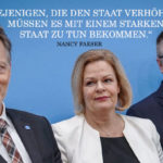 BKA-Präsident Holger Münch (l), Bundesinnenministerin Nancy Faeser und Verfassungsschutzpräsident Thomas Haldenwang bei der Vorstellung eines "Maßnahmenpakets gegen Rechtsextremismus" am Dienstag in Berlin.