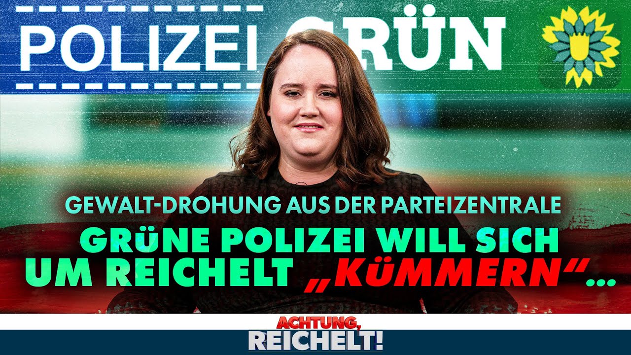 „Achtung, Reichelt!“: Ricarda Lang baut eigene grüne Polizei auf!