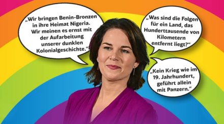 Allein über die „beste Außenministerin aller Zeiten" (BAMaZ), Annalena Baerbock, ergibt die Google-Suche nach „Witze über Annalena Baerbock“ 49.200 Treffer.