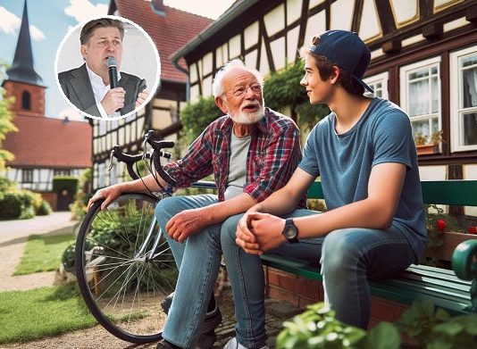 "Sven, ich war am 1. Mai in Dresden und hörte die Rede von diesem AfD-Politiker Maximilian Krah, über den gerade alle sprechen. Seine Worte haben mich, deinen alten Opa, wieder begeistert."