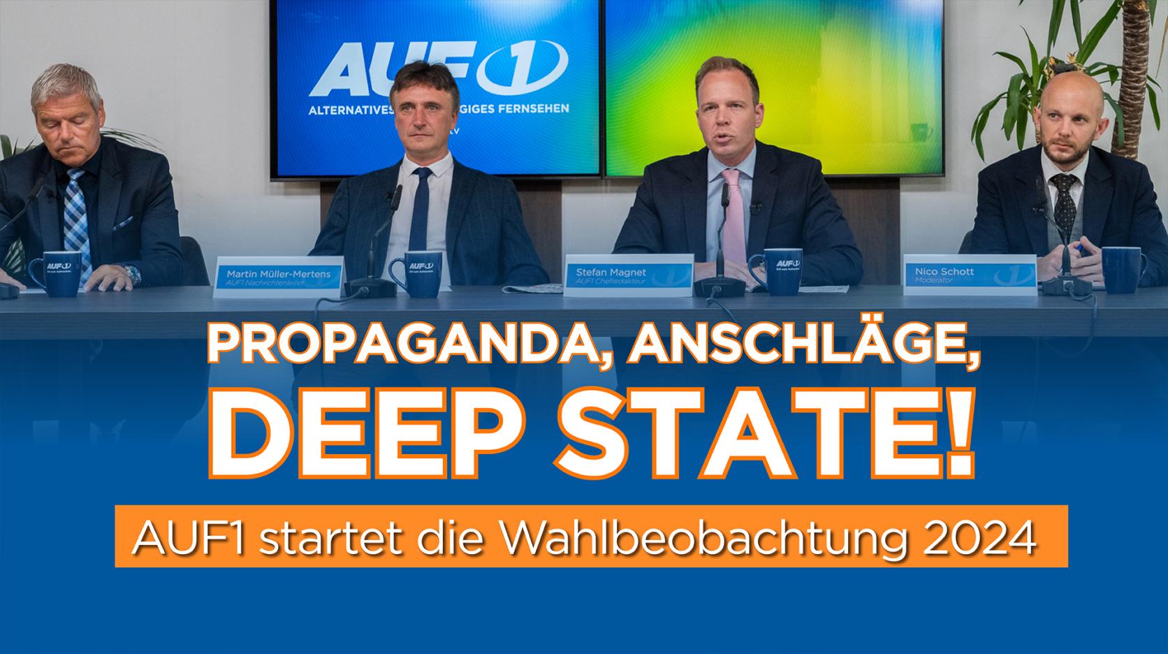AUF1 startet Wahlbeobachtungsreihe für Deutschland und Österreich