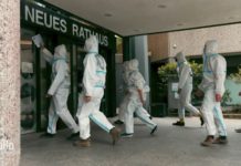Die Linksextremisten drangen am Donnerstag vermummt ins Göttinger Rathaus ein und beleidigten die dortigen Mitarbeiter als "Nazis".