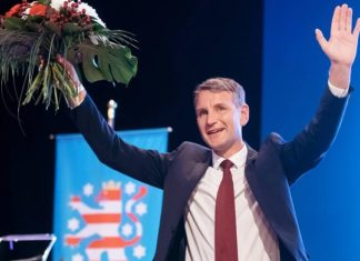 Björn Höcke kann sich freuen: Die AfD hat bei der Kommunalwahl in Thüringen trotz aller Kampagnen deutlich zugelegt.
