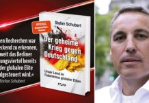 Stefan Schubert hat ein neues, hochbrisantes Buch geschrieben: "Der geheime Krieg gegen Deutschland".